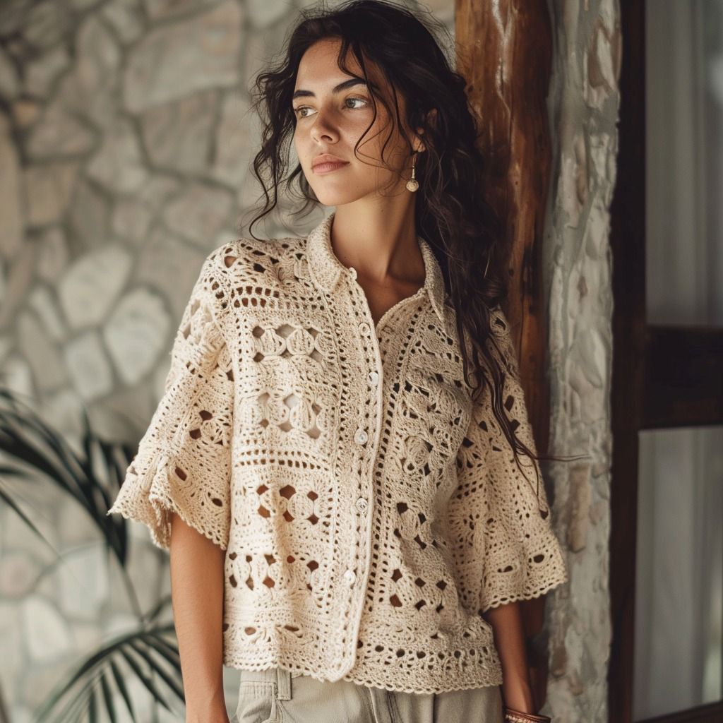 Beige Women's Shirt - Smyrna Collective