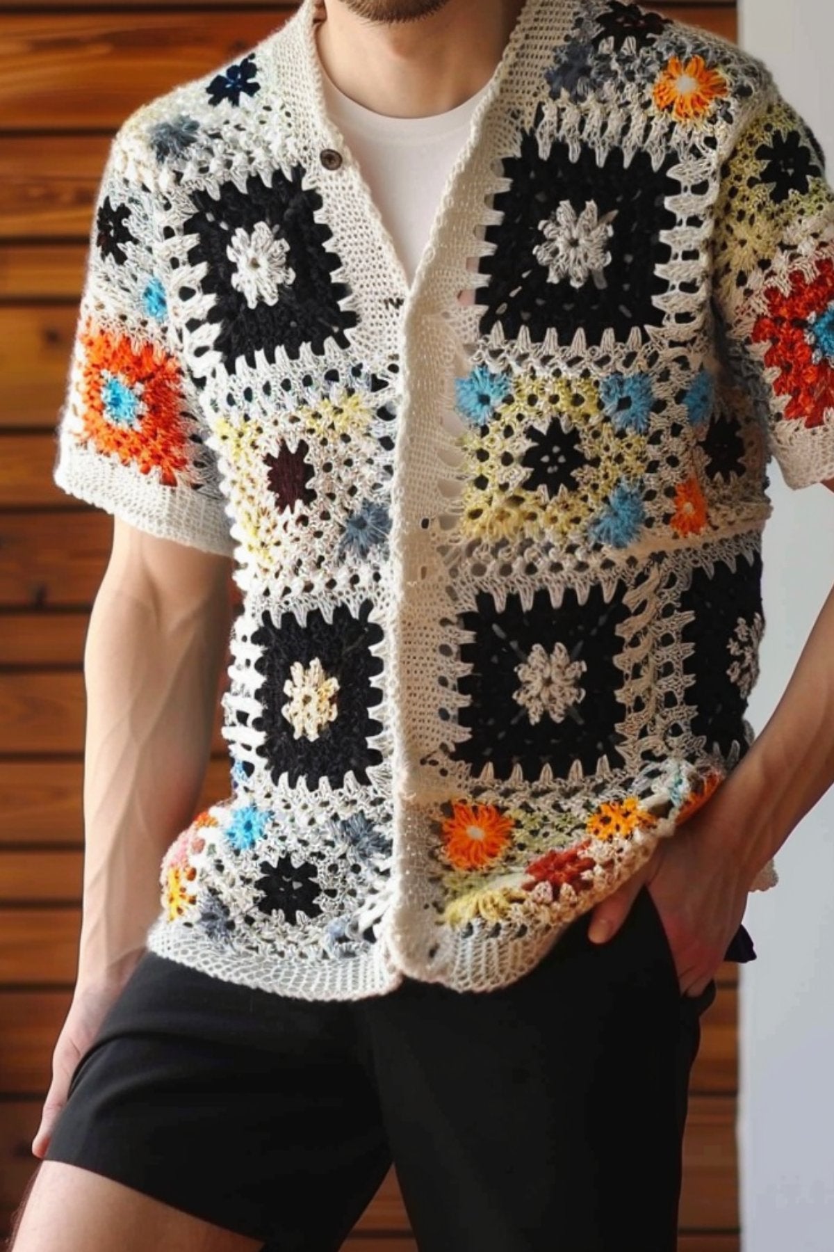 Granny Square Shirt - Smyrna Collective