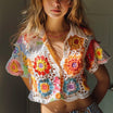Crochet Women's Shirt - Smyrna Collective