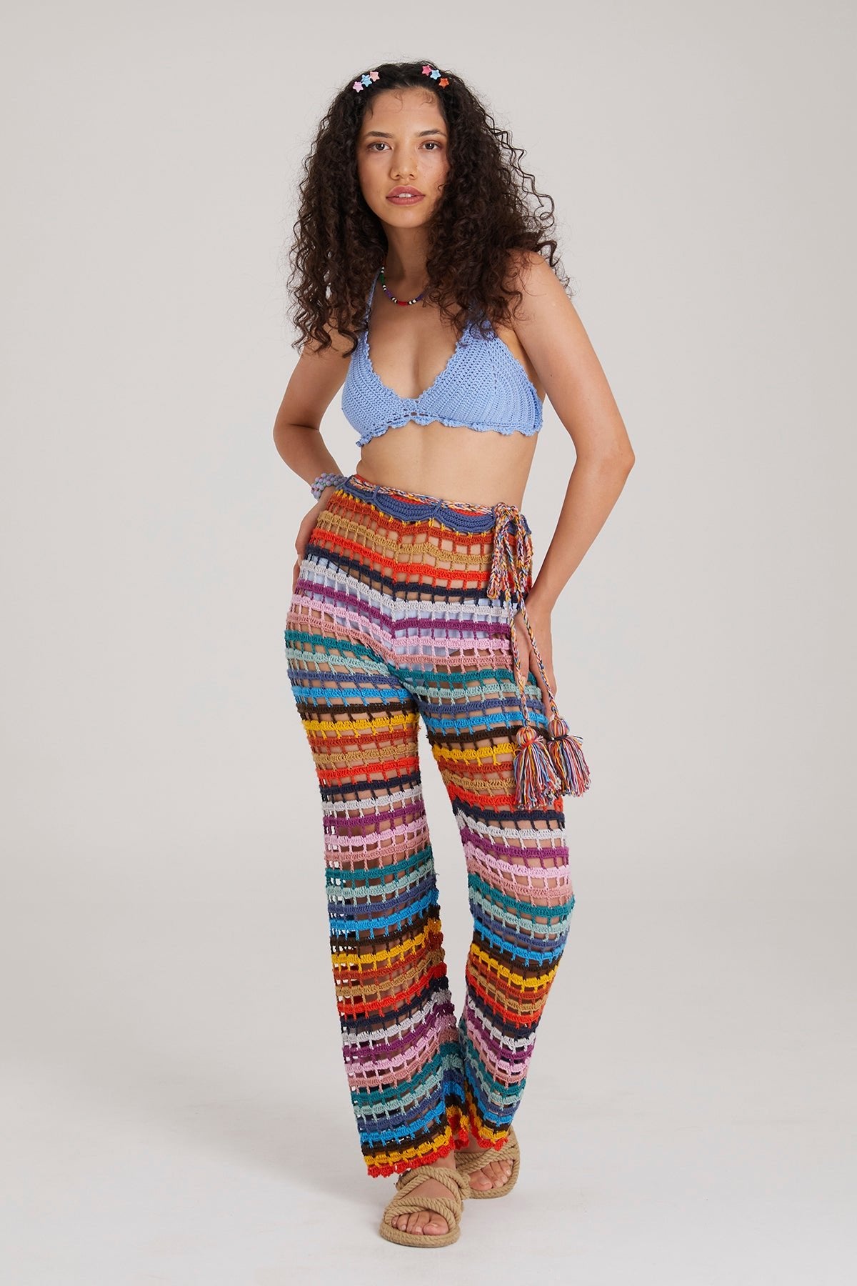 Crochet Coachella Pants - Smyrna Collective